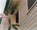 Granny, on back - On the stairs of her home 1977