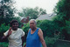 Stella and Granny, on back - with Mums in Joyces backyard 1995