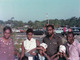 Granny, Lynette, Errol, Abby, and Dalero, on back - Mums, Lyns, Errol and Dannys brother with kids. Airport Timehri - Guyana, departing - summer 76