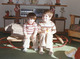 david and brian kubick chistmas 1979 at 22 months and 4 and half years